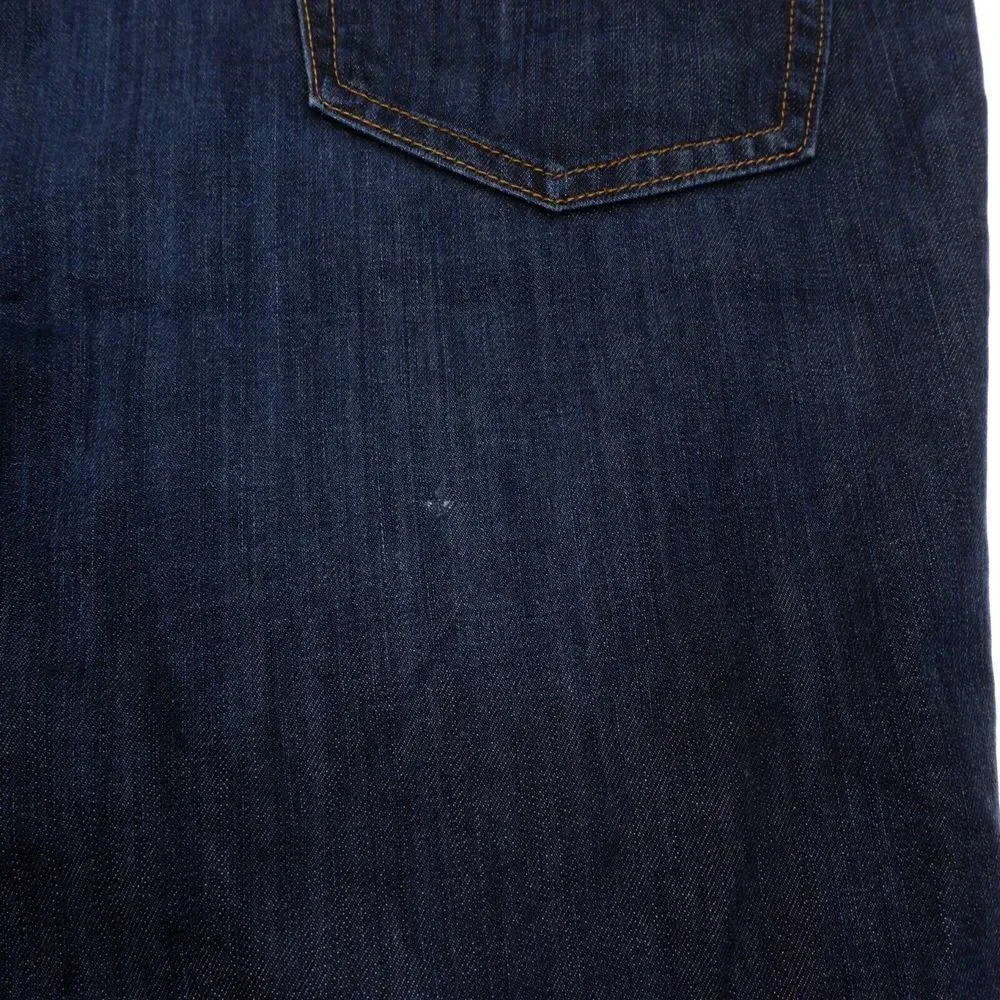 Levis Mens 541 Straight Leg Jeans Measure 44x26.5 Dark Blue Denim Stretch Hemmed